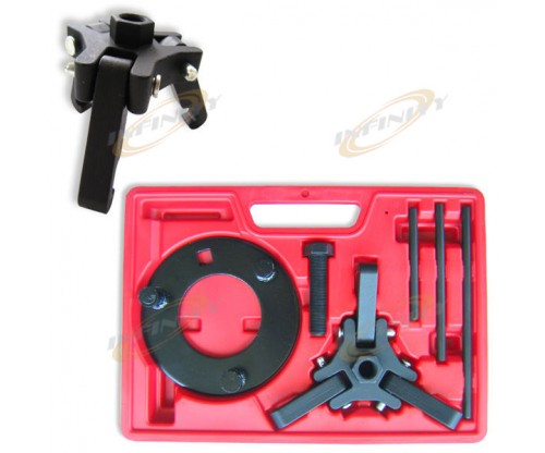 Automotive Harmonic Damper Balancer Puller & Holding Remover Installer 3 Jaws HD